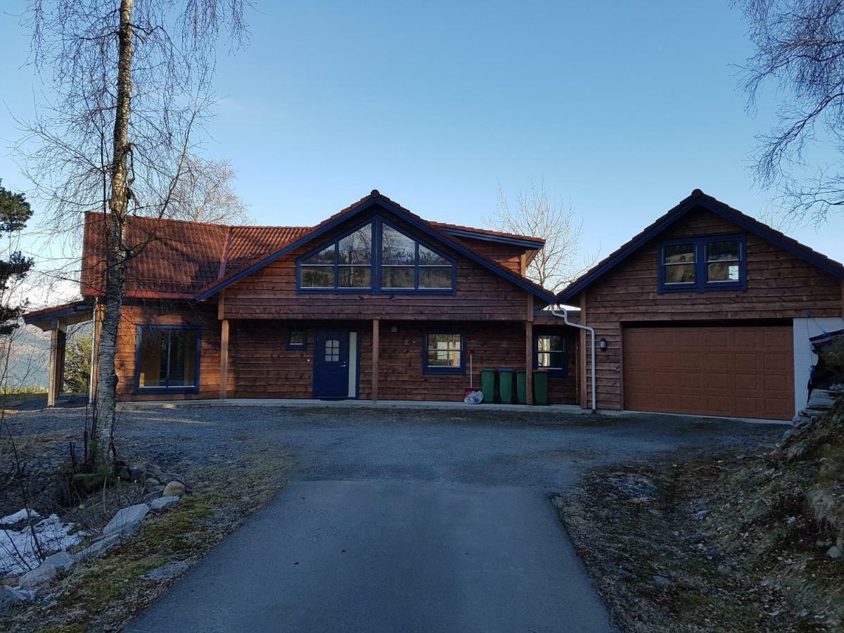 Panorama View Along The Fjord In Stryn Villa Blakset Exterior photo