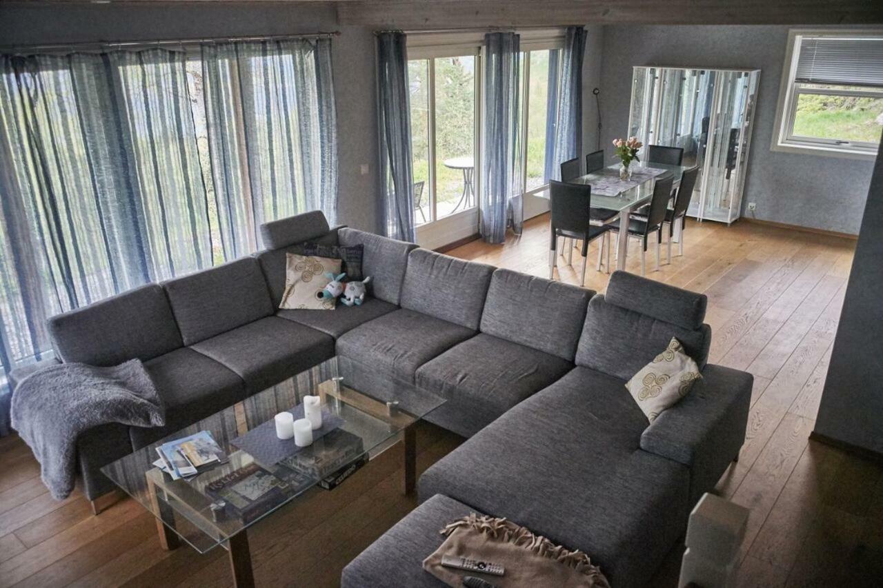 Panorama View Along The Fjord In Stryn Villa Blakset Exterior photo